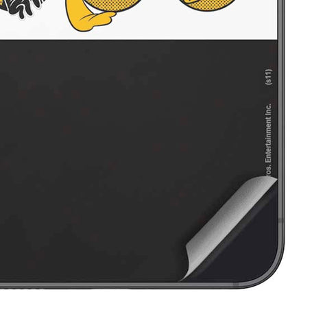 Looney Tunes Daffy Duck Three Circles Galaxy S25 Skin